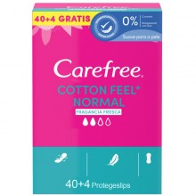 PROTEGESLIPS CAREFREE NORMAL SIN PERFUME 44 UNIDADES